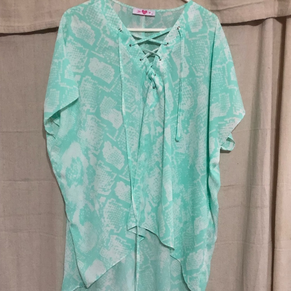 BuddyLove Mint Snake Tunic